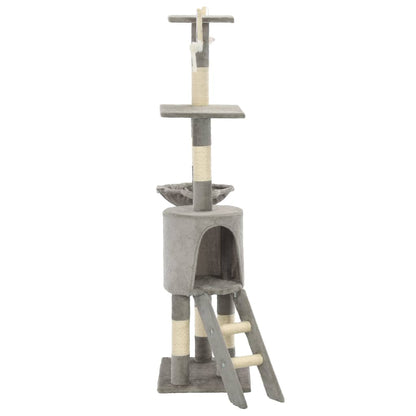 Cat Scratching Post with Sisal Posts 138 Cm Cat Scratching Post