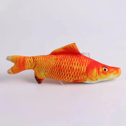 20/30/40 Creative Cat Toy 3D Fish Simulation Soft Plush Anti-Bite Catnip Interaction Chewing Fake Cat Fish Toy Pet Supplies