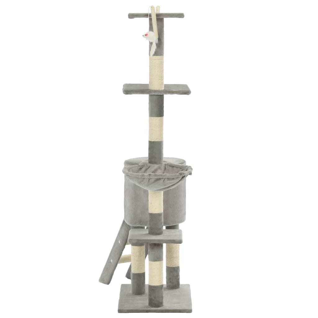 Cat Scratching Post with Sisal Posts 138 Cm Cat Scratching Post