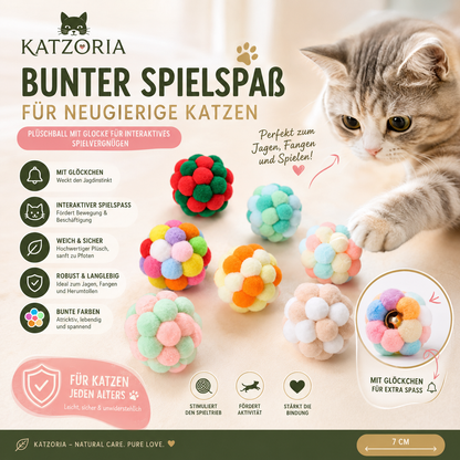 Katzoria Bell Ball – Spielspaß, der den Jagdinstinkt weckt 🐾