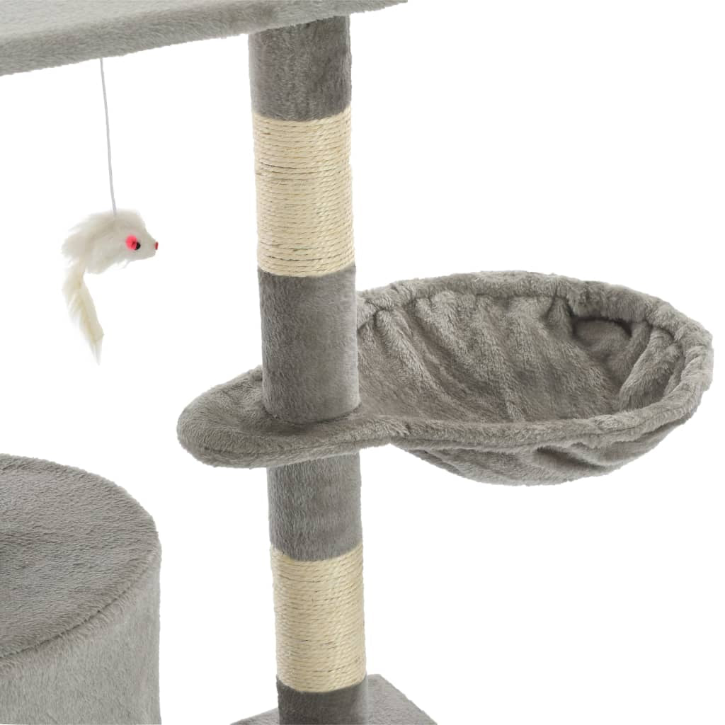 Cat Scratching Post with Sisal Posts 138 Cm Cat Scratching Post